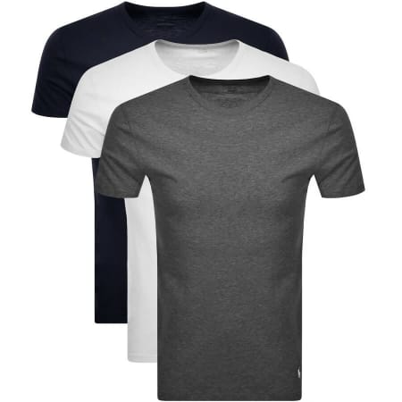 Product Image for Ralph Lauren 3 Pack Short Sleeve T Shirts White