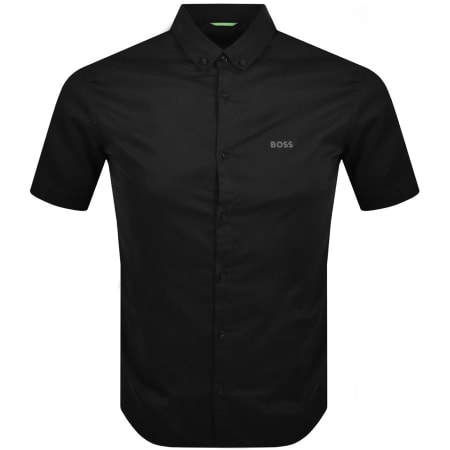Product Image for BOSS Biadia R Short Sleeved Shirt Black