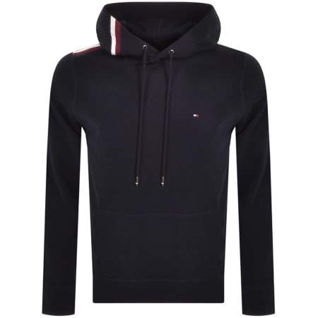 Product Image for Tommy Hilfiger Global Stripe Hoodie Navy