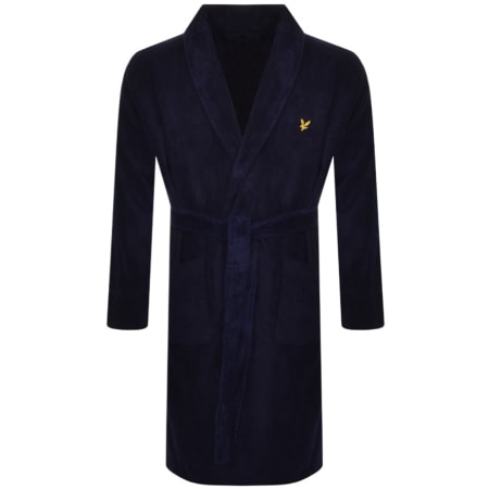 Product Image for Lyle And Scott Lucas Dressing Gown Navy