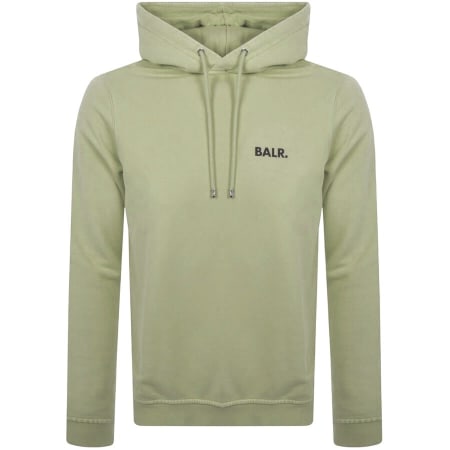 Product Image for BALR Straight Small Brand Logo Hoodie Green