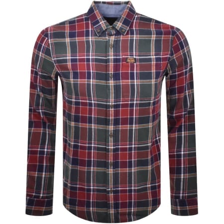 Product Image for Superdry Lumber Jack Shirt Red