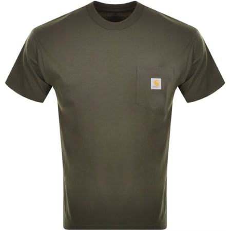 Product Image for Carhartt WIP Pocket Short Sleeved T Shirt Green