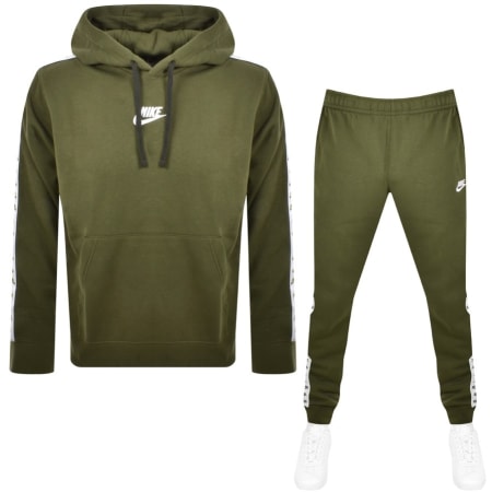 Product Image for Nike Hooded Fleece Tracksuit Khaki