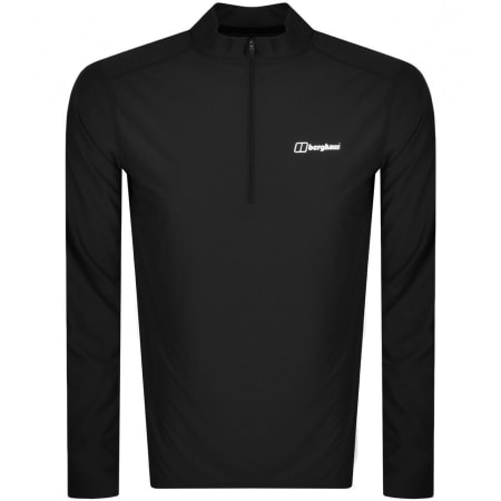 Product Image for Berghaus Base Tech Half Zip Sweatshirt Black