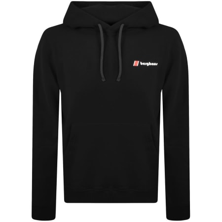 Product Image for Berghaus Heritage Logo Hoodie Black