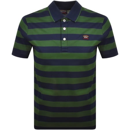 Product Image for Paul And Shark Short Sleeved Polo T Shirt Green