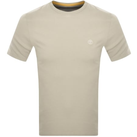 Product Image for Timberland Dun River Logo T Shirt Beige