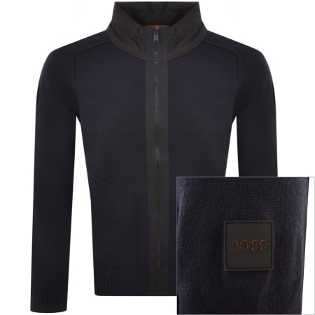 Product Image for BOSS Kabredo Knit Jumper Navy