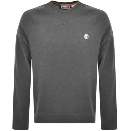 Product Image for Timberland Crew Neck Logo Sweatshirt Grey