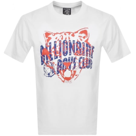 Product Image for Billionaire Boys Leopard Logo T Shirt White