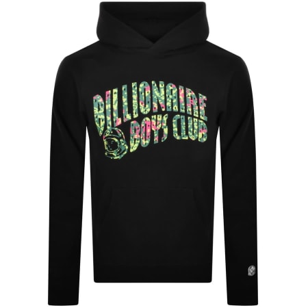 Product Image for Billionaire Boys Camo Arch Logo Hoodie Black