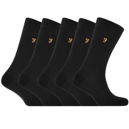 Product Image for Farah Vintage Kinley 5 Pack Socks Black