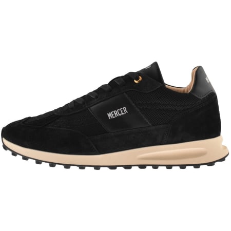 Product Image for Mercer Lebow Suede Trainers Black