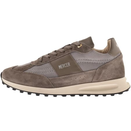 Product Image for Mercer Lebow Suede Trainers Grey
