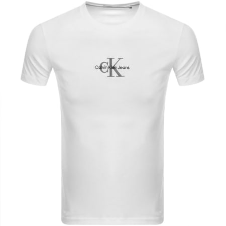 Product Image for Calvin Klein Jeans Monogram T Shirt White