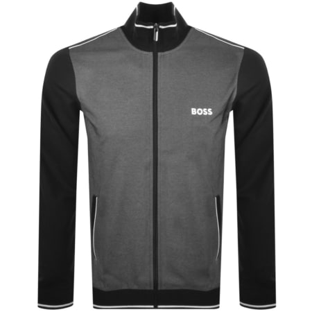 Product Image for BOSS Bodywear Full Zip Sweatshirt Black