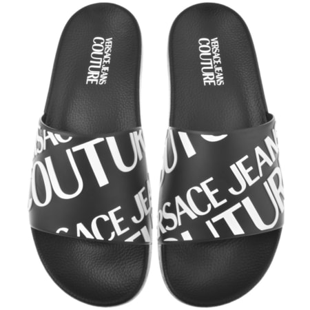 Product Image for Versace Jeans Couture Logo Sliders Black