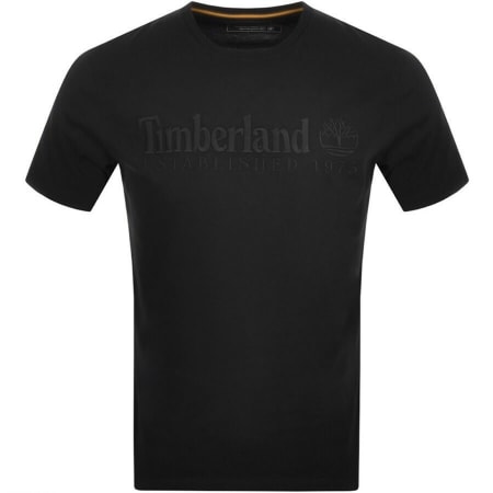 Product Image for Timberland Heritage Logo T Shirt Black