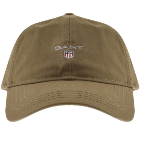 Product Image for Gant Cotton Twill Cap Green