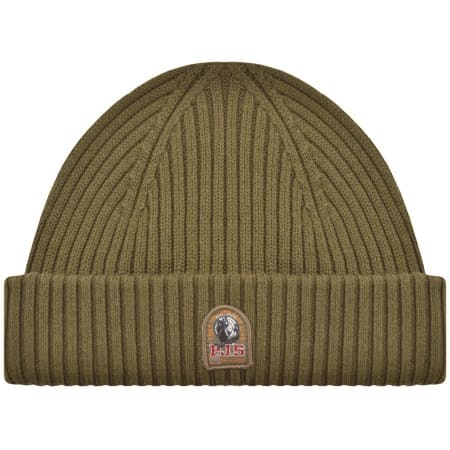 Product Image for Parajumpers Ribbed Beanie Hat Green