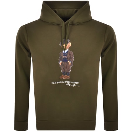 Product Image for Ralph Lauren Loungewear Logo Hoodie Khaki