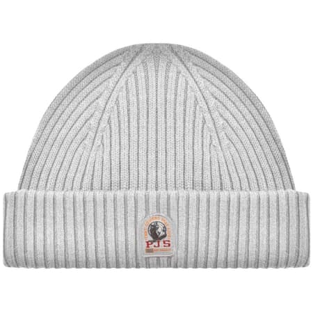 Product Image for Parajumpers Ribbed Beanie Hat Grey