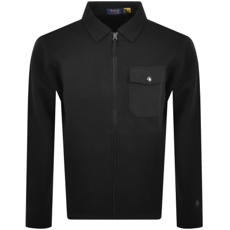 Product Image for Ralph Lauren Full Zip Overshirt Black