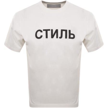 Product Image for Heron Preston CTNMB Logo T Shirt White