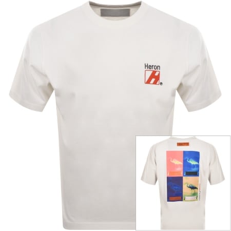 Product Image for Heron Preston Censored Heron Logo T Shirt White