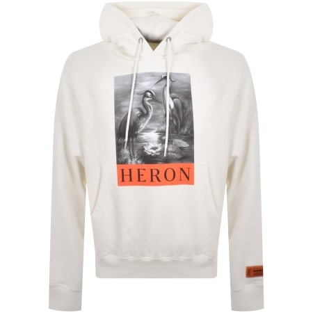 Product Image for Heron Preston Heron Logo Hoodie White