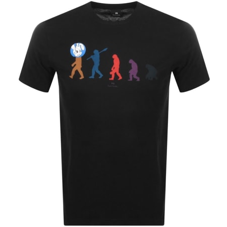 Product Image for PS By Paul Smith Slim Fit Evolution T Shirt Black