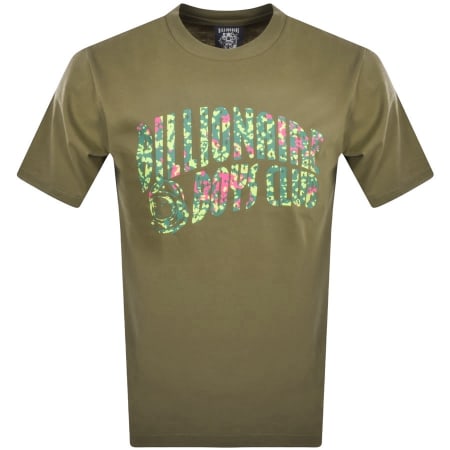 Product Image for Billionaire Boys Club Camo Arch T Shirt Green