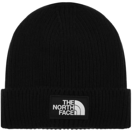 Product Image for The North Face Logo Beanie Hat Black