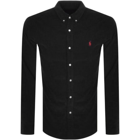 Product Image for Ralph Lauren Corduroy Long Sleeved Shirt Black