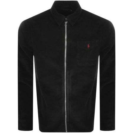 Product Image for Ralph Lauren Logo Overshirt Black