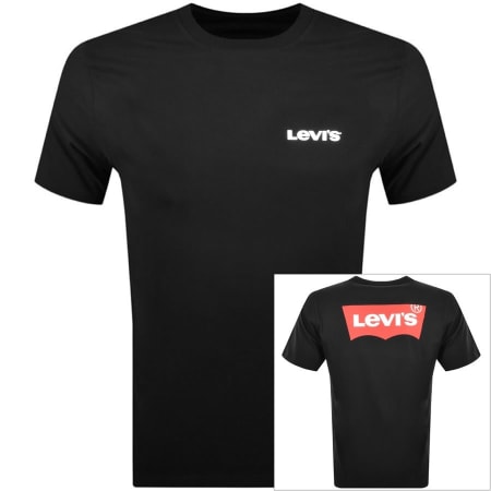 Product Image for Levis Crew Neck Logo T Shirt Black