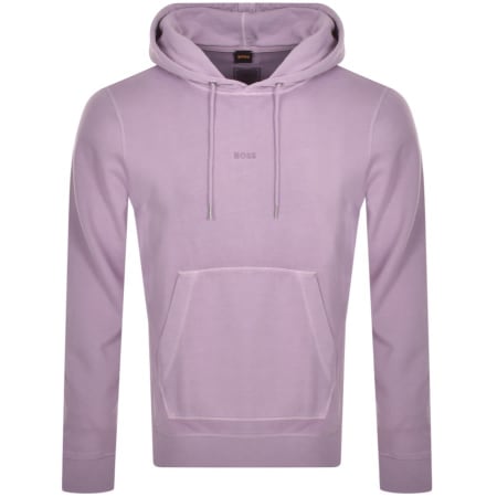 Product Image for BOSS Wefade Hoodie Lilac