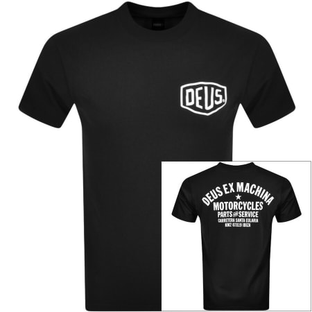 Product Image for Deus Ex Machina Logo T Shirt Black