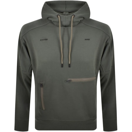Product Image for G Star Raw Loose Hoodie Green