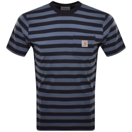 Product Image for Carhartt WIP Pocket Short Sleeved T Shirt Navy