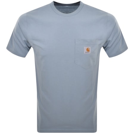 Product Image for Carhartt WIP Pocket Short Sleeved T Shirt Blue
