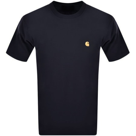 Product Image for Carhartt WIP Chase T Shirt Navy