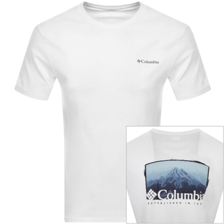 Product Image for Columbia Rapid Ridge Back Graphic T Shirt White