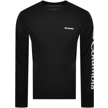 Product Image for Columbia Basic Logo Long Sleeve T Shirt Black