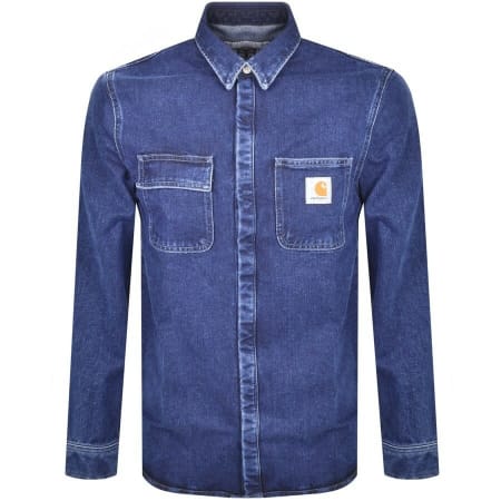 Product Image for Carhartt Salinac Overshirt Jacket Blue