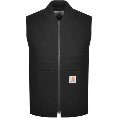 Product Image for Carhartt Dearborn Canvas Gilet Black