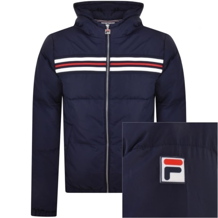 Product Image for Fila Vintage Jake Puffer Jacket Navy