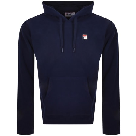 Product Image for Fila Vintage Finn Fleece Hoodie Navy