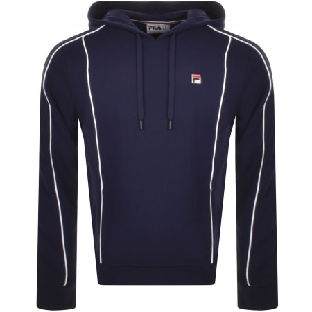 Product Image for Fila Vintage Piping Hoodie Navy